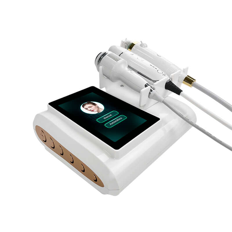 Gold RF Microneedle Hifu جهاز 3 in 1 for Fatigue Relief, Pore Shrinking & Skin Rejuvenation