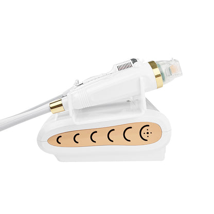 Gold RF Microneedle 3 in 1 Hifu Ice Hammer Relieve Fatigue Shrink Pores Calm Skin Fractional Microneedle for Skin Rejuvenation