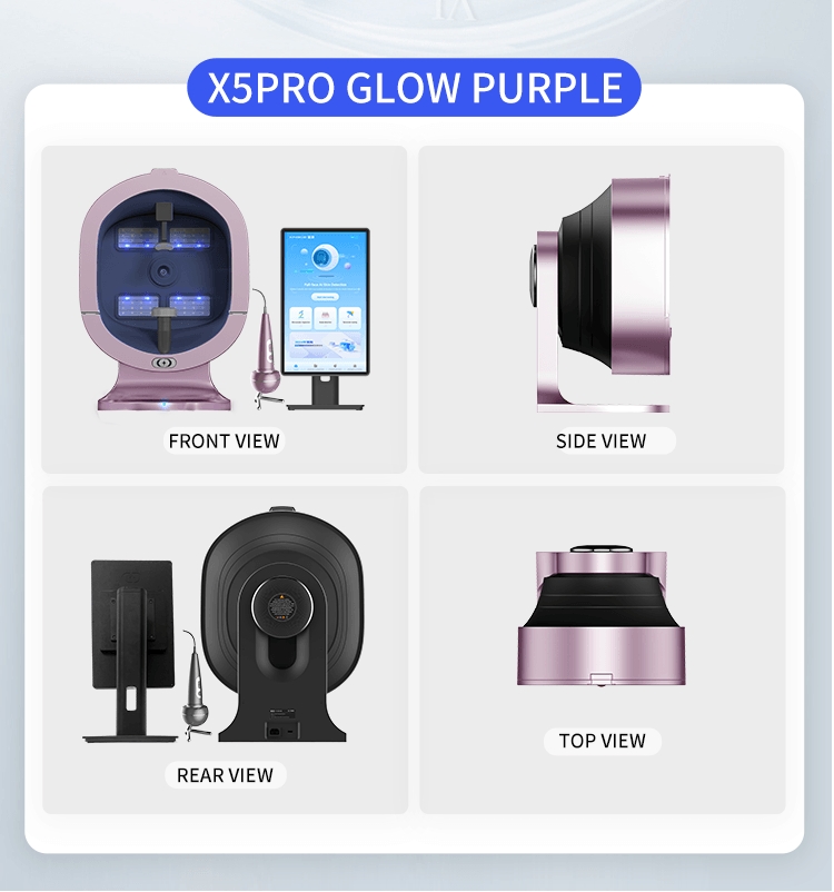 New Arrival Portable X5 Skin Analyzer - Multi-Spectrum Large Screen AI Technology