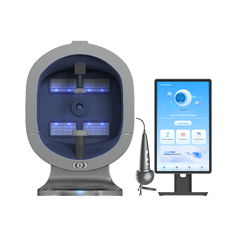New Arrival Portable X5 Skin Analyzer - Multi-Spectrum Large Screen AI Technology