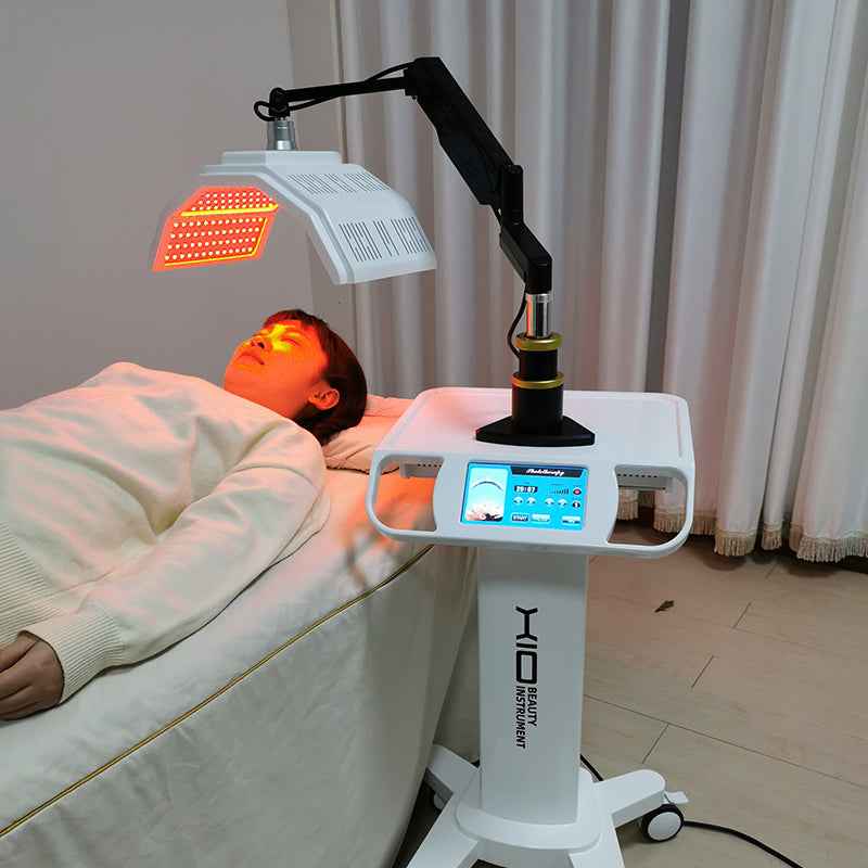 PDT LED Facial Machine - 7 Colors LED Light Therapy Steamer